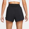 Women's Nike 3" One High-Waisted 2-In-1 Short - 010 - BLACK
