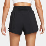 Women's Nike 3" One High-Waisted 2-In-1 Short - 010 - BLACK