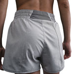 Women's Nike 3" One High-Waisted 2-In-1 Short - 084 - SMOKE