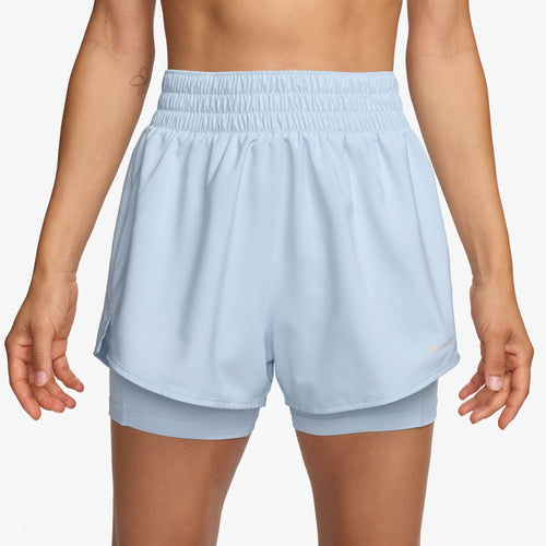 Women's Nike 3" One High-Waisted 2-In-1 Short - 423BLUET