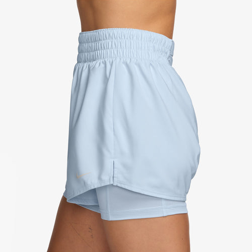 Women's Nike 3" One High-Waisted 2-In-1 Short - 423BLUET