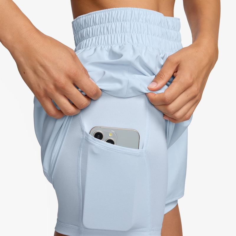 Women's Nike 3" One High-Waisted 2-In-1 Short - 423BLUET