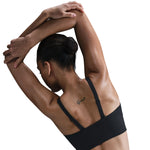Women's Nike Alate Medium Support Longline Sports Bra - 010 - BLACK