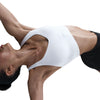 Women's Nike Alate Medium Support Longline Sports Bra - 100 - WHITE/BLACK