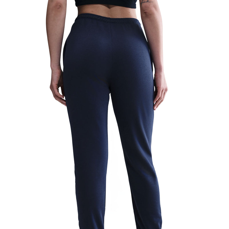 Women's Nike Chill French Terry Sweatpants - 410 - MIDNIGHT