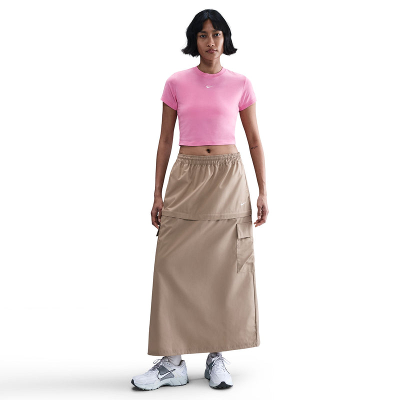 Women's Nike Chill Knit Crop T-Shirt - 675PLAYP