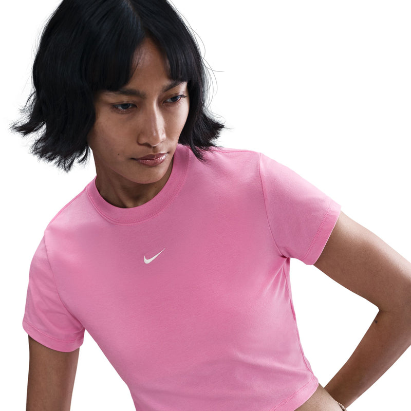 Women's Nike Chill Knit Crop T-Shirt - 675PLAYP