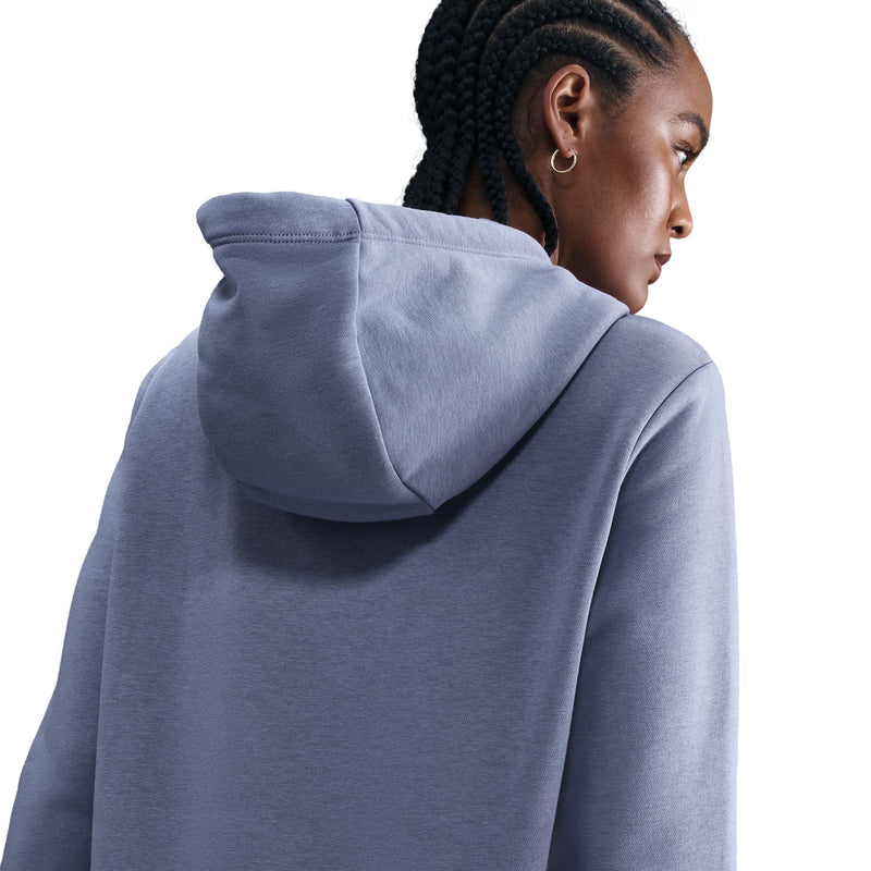 Women's Nike Club Fleece Hoodie - 499 - WORLD INDIGO