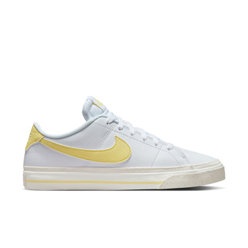 Women's Nike Court Legacy Next Nature - 111 - WHITE/YELLOW