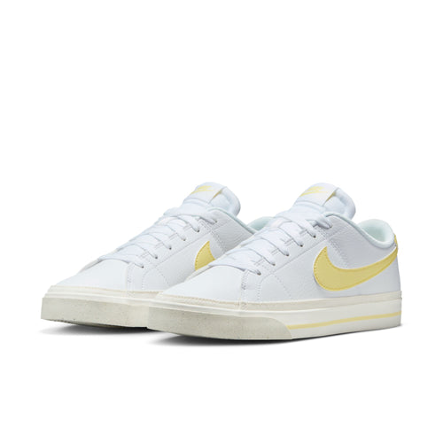 Women's Nike Court Legacy Next Nature - 111 - WHITE/YELLOW