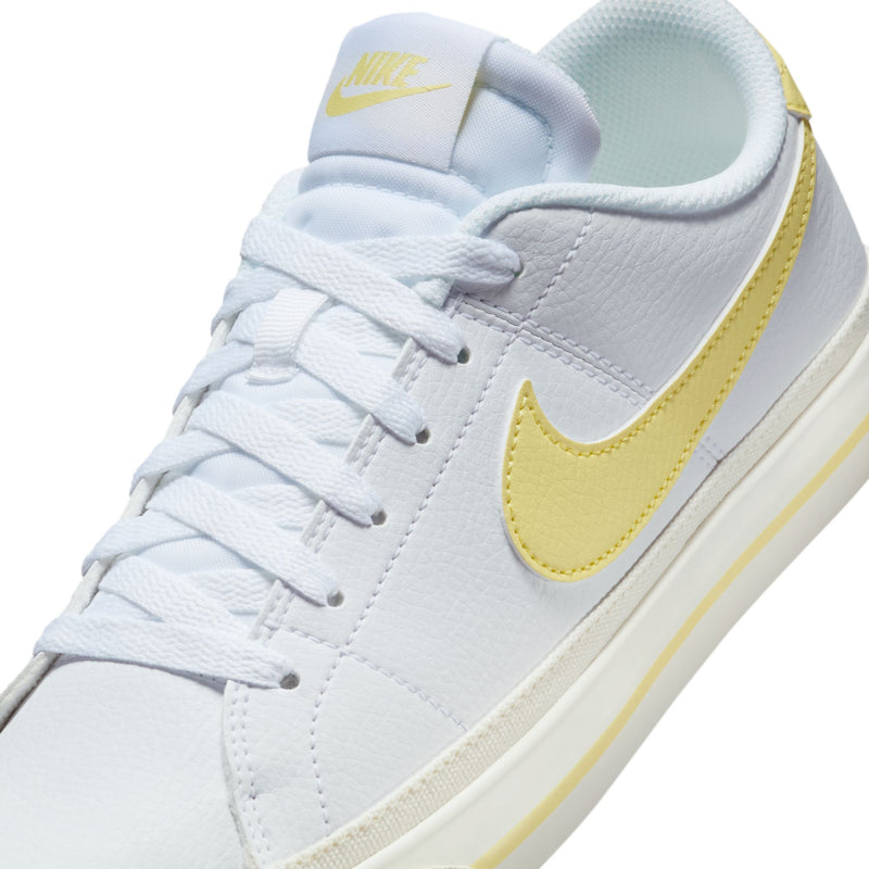 Women's Nike Court Legacy Next Nature - 111 - WHITE/YELLOW