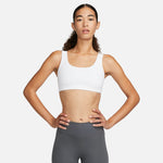 Women's Nike Dri-FIT Alate All U Sports Bra - 100 - WHITE/BLACK