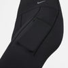 Women's Nike Dri-FIT Go High-Waisted 7/8 Tight - 010 - BLACK