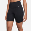 Women's Nike Dri-FIT One High-Waisted 7" Biker Shorts - 010 - BLACK