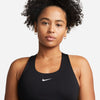 Women's Nike Dri-FIT Swoosh Tank Bra - 010 - BLACK