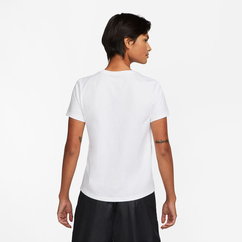 Women's Nike Essentials Icon Futura T-Shirt - 100 - WHITE/BLACK