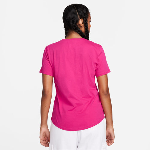 Women's Nike Essentials Icon Futura T-Shirt - 615 - FIREBERRY PINK