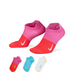 Women's Nike Everyday Plus Lightweight 3-Pack Socks - 917 RBW