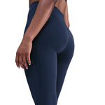 Women's Nike High-Waisted 7/8 Leggings  - 410 - MIDNIGHT