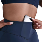 Women's Nike High-Waisted 7/8 Leggings  - 410 - MIDNIGHT