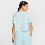 Women's Nike Icon Futura Crop T-Shirt - 474GLACI
