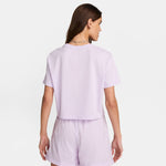 Women's Nike Icon Futura Crop T-Shirt - 511VIOLE