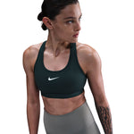 Women's Nike Medium Support Swoosh Bra - 390SEAWE