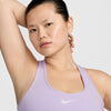 Women's Nike Medium Support Swoosh Bra - 512LILAC