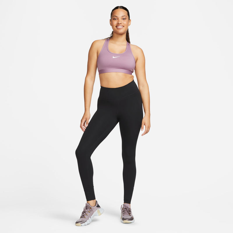 Women's Nike Medium Support Swoosh Bra - 536VIOLE