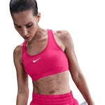 Women's Nike Medium Support Swoosh Bra - 666RSHPK