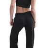 Women's Nike Mid-Rise Wide-Leg Sweatpants - 010 - BLACK