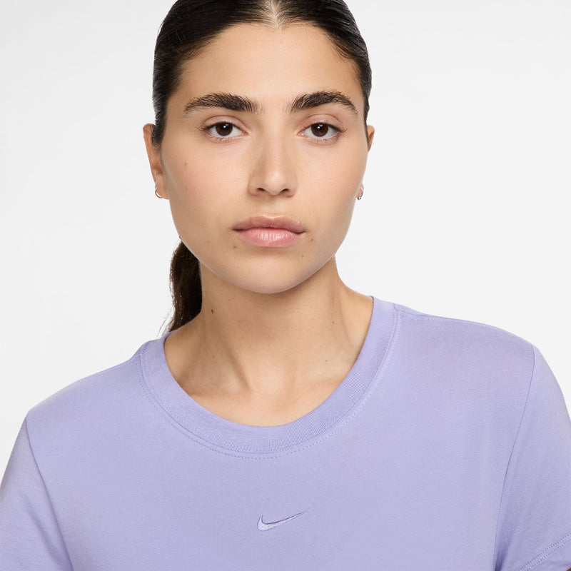 Women's Nike NSW Chill Knit T-Shirt - 533LILAC