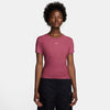 Women's Nike NSW Chill Knit T-Shirt - 634 - SWEET BEET