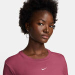 Women's Nike NSW Chill Knit T-Shirt - 634 - SWEET BEET