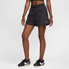 Women's Nike NSW Classic Woven Mid-Rise Short - 010 - BLACK