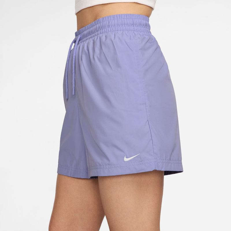 Women's Nike NSW Classic Woven Mid-Rise Short - 533LILAC