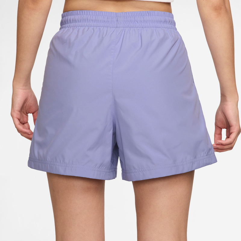 Women's Nike NSW Classic Woven Mid-Rise Short - 533LILAC