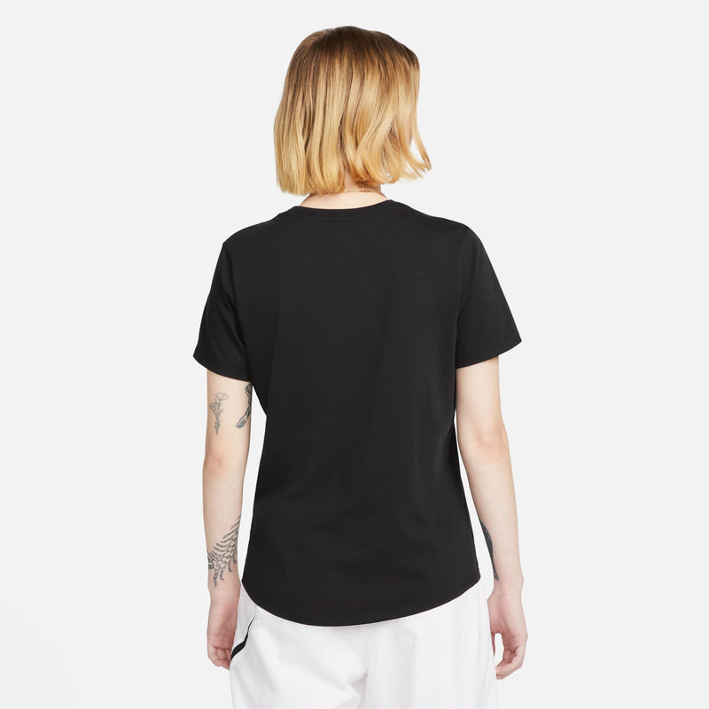 Women's Nike NSW Club Essentials T-Shirt - 010 - BLACK