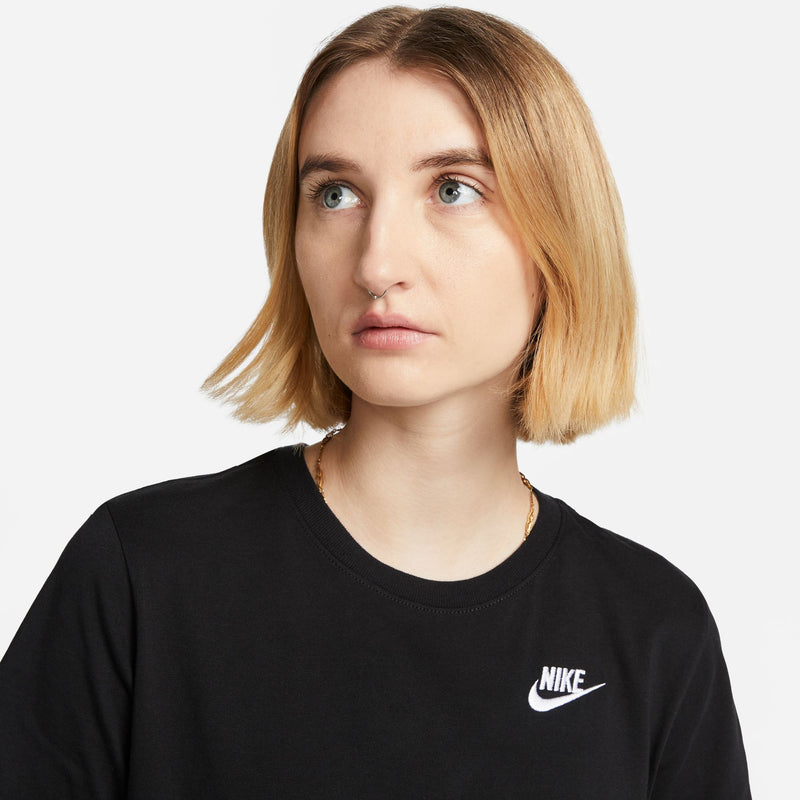 Women's Nike NSW Club Essentials T-Shirt - 010 - BLACK