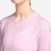 Women's Nike NSW Club Essentials T-Shirt - 666RSHPK