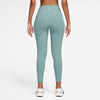 Women's Nike One High-Waisted 7/8 Leggings - 017 - CANNON BLUE