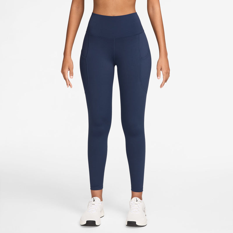 Women's Nike One High-Waisted 7/8 Leggings - 410 - MIDNIGHT