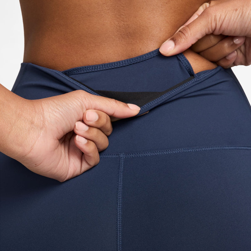 Women's Nike One High-Waisted 7/8 Leggings - 410 - MIDNIGHT