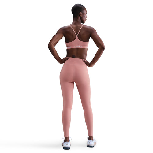 Women's Nike One High-Waisted 7/8 Leggings - 685 - RUST PINK