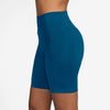 Women's Nike One High-Waisted 8" Biker Shorts - 301 - GREEN