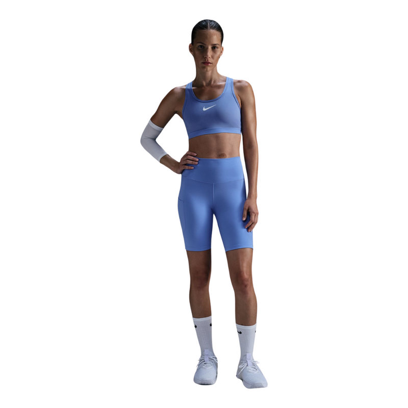 Women's Nike One High-Waisted 8" Biker Shorts - 494ROYAL