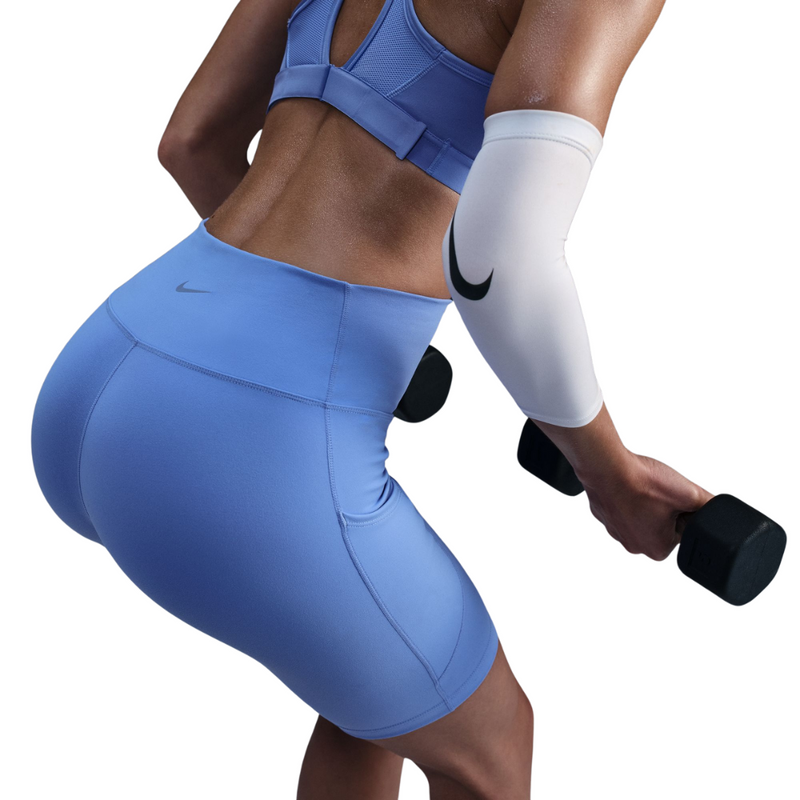 Women's Nike One High-Waisted 8" Biker Shorts - 494ROYAL
