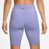 Women's Nike One High-Waisted 8" Biker Shorts - 533LILAC