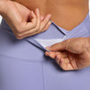 Women's Nike One High-Waisted 8" Biker Shorts - 533LILAC