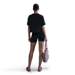 Women's Nike One Relaxed Crop T-Shirt - 010 - BLACK